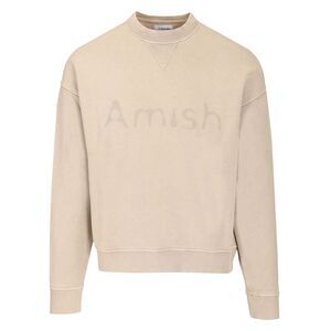 Amish Men Shadow Logo Cotton Sweatshirt